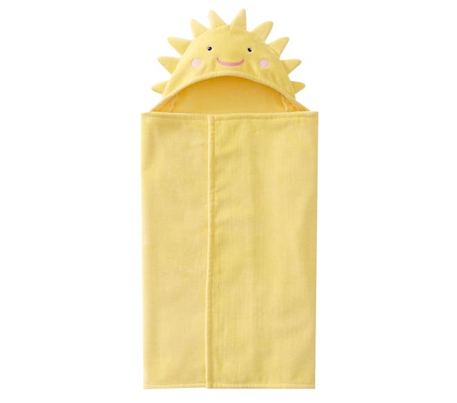 Sunshine Baby Beach Hooded Towel