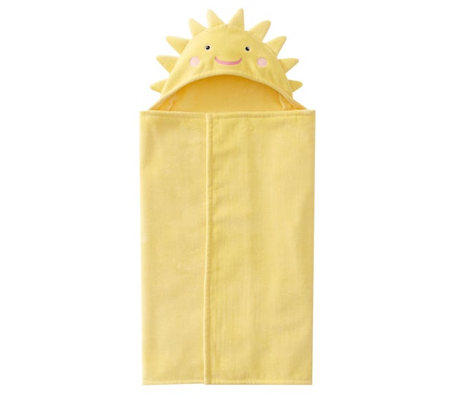 Sunshine Baby Beach Hooded Towel