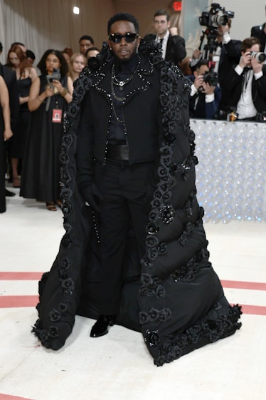 Sean "Diddy" Combs attends The 2023 Met Gala Celebrating "Karl Lagerfeld: A Line Of Beauty" at The M...