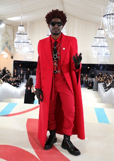 Labrinth attends The 2023 Met Gala Celebrating "Karl Lagerfeld: A Line Of Beauty" at The Metropolita...