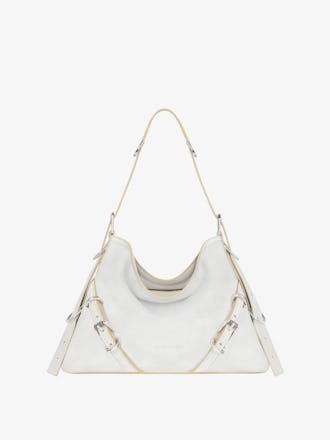 Medium Voyou Bag in Aged Leather