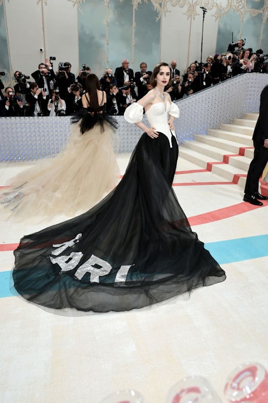 Lily Collins at the 2023 Met Gala.