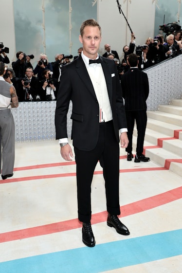 Alexander Skarsgård attends The 2023 Met Gala Celebrating "Karl Lagerfeld: A Line Of Beauty" at The ...