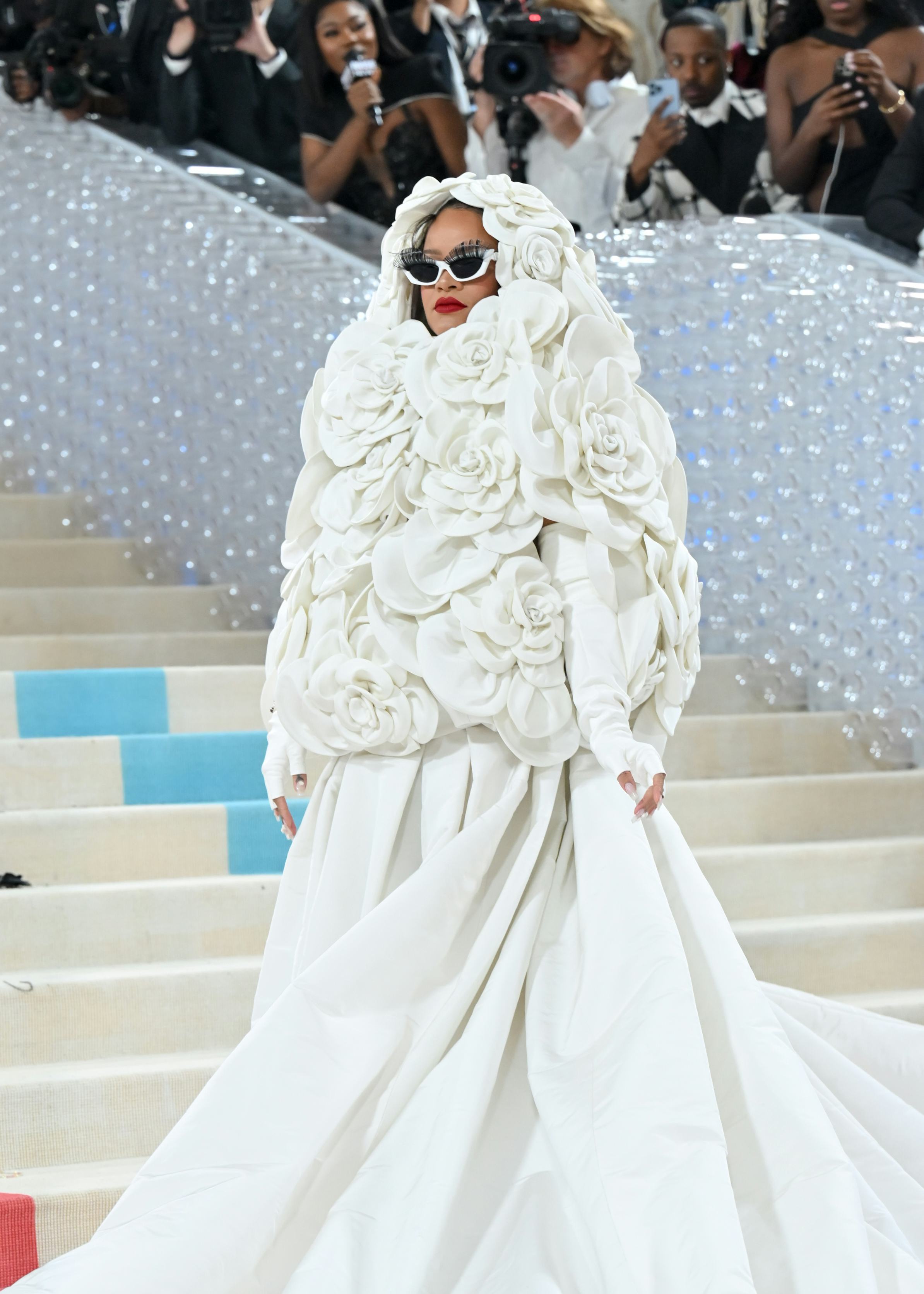 Rihanna at the 2023 Met Gala