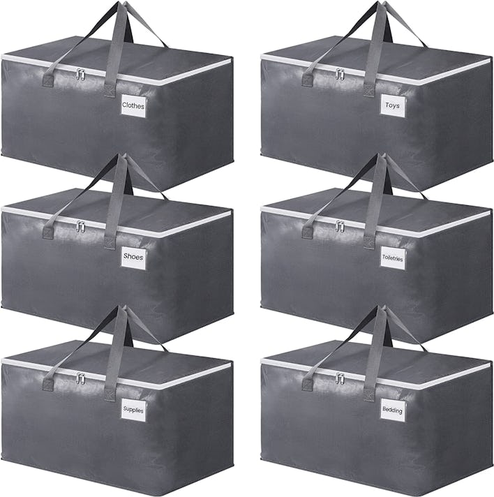 BlissTotes Large Reusable Moving Boxes