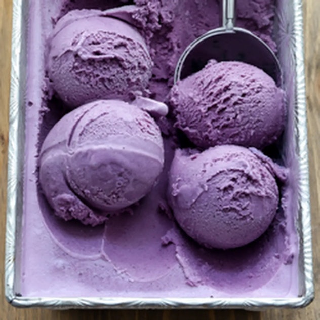 blueberry ice cream