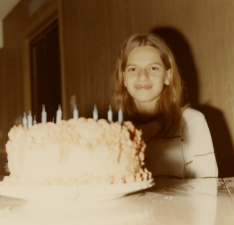 Sandra Bernhard's 14th birthday.