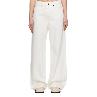 Slvrlake White Mica Jeans