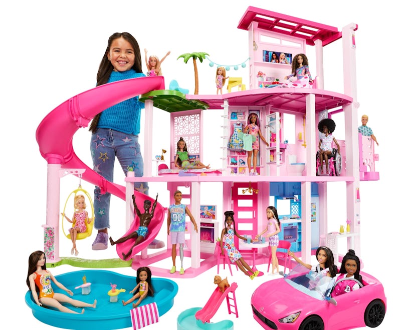 The new Barbie Dreamhouse comes with an even bigger slide.
