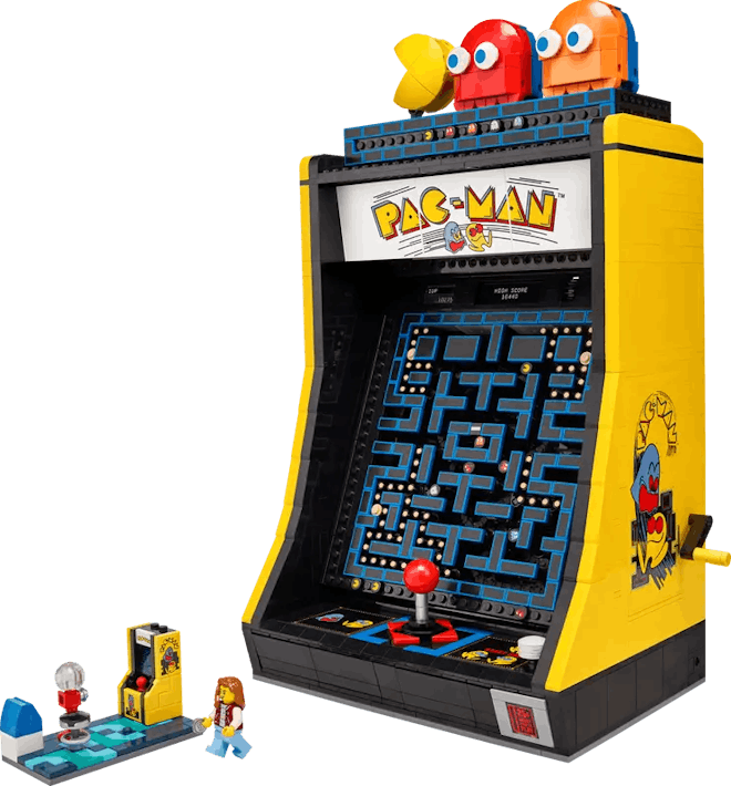 father's day gift idea: lego pacman arcade game 