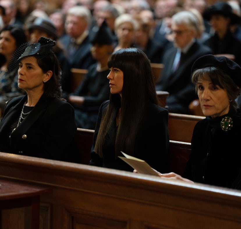 Brian Cox's wife Nicole Ansari-Cox had a 'Succession' cameo as Logan's mistress in the final season.
