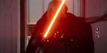 A character named Shin with an orange-ish lightsaber in the 'Ahsoka' trailer.