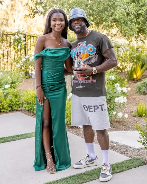 Kevin Hart Poses With Daughter Heaven Before Prom In Sweet Photos