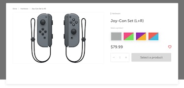 Boo, the gray Joy-Cons were discontinued in April 2020.