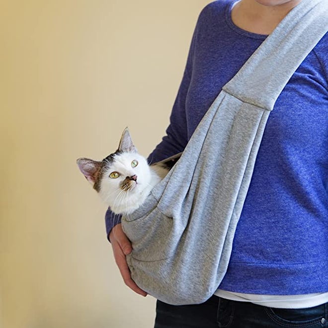 iPrimio Reversible Soft Pouch Dog & Cat Sling Carrier Bag