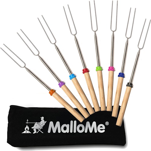 MalloMe Marshmallow Roasting Sticks (8-Pack)