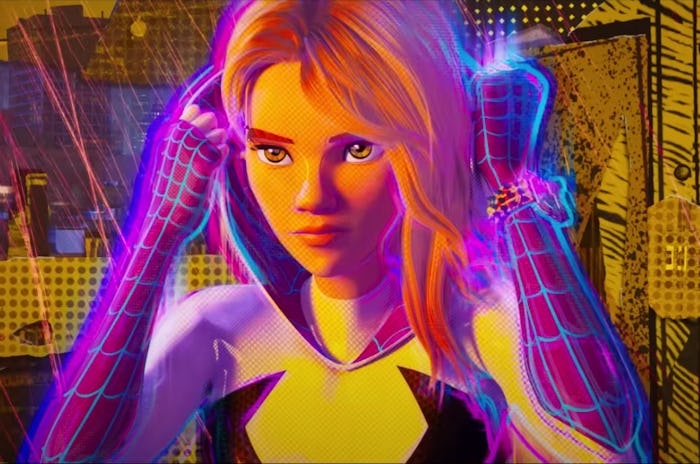Gwen Stacy as Spider-Woman in 'Across the Spider-Verse.'