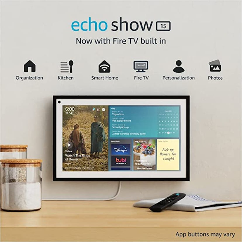 Echo Show 15 With Remote