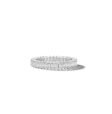 Mimi So Emerald Cut Diamond Eternity Band