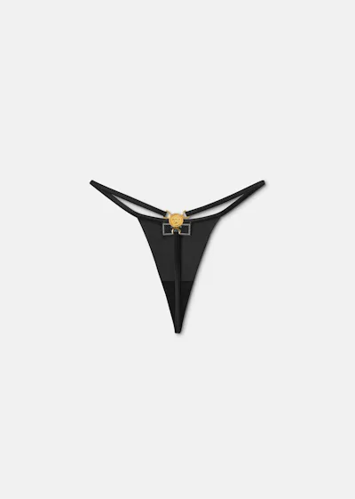 Dua Lipa’s Versace Collection Includes A G-String Thong & Micro Bra