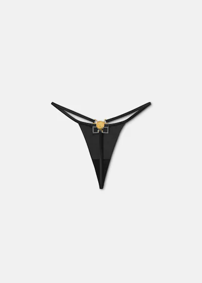 Versace String Dua Lipa’s Versace Collection Includes A G-String Thong & Micro Bra