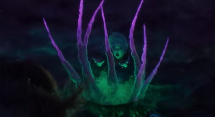 Ursula conjures in The Little Mermaid.