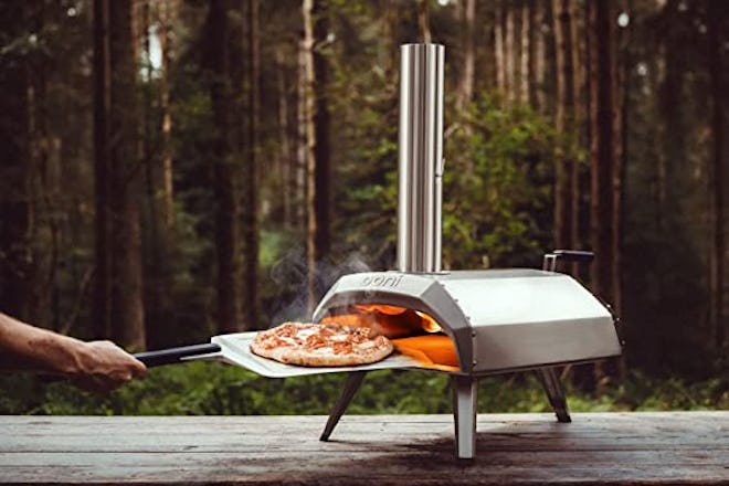 Need cool gifts for dad this father's day? Try this silver portable pizza oven.