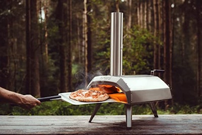 Need cool gifts for dad this father's day? Try this silver portable pizza oven.