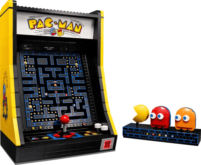 Need cool gifts for dad for  father's day? Try this pac man lego arcade.