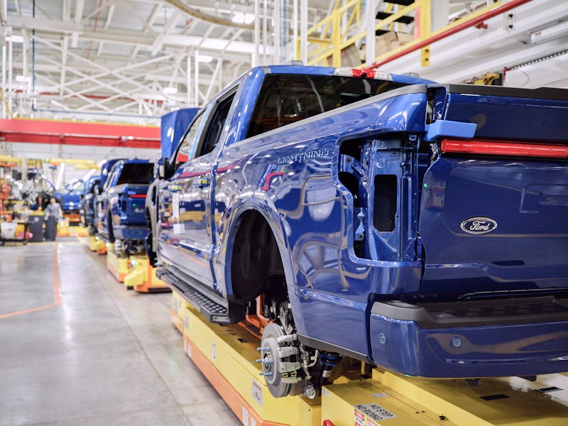 Ford F-150 Lightning in production