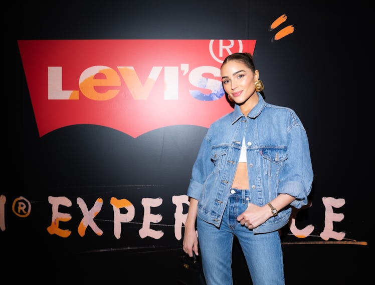 Olivia Culpo at Levi's 150th anniversary of 501s