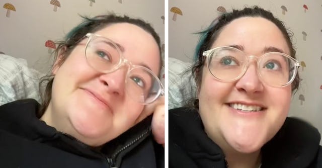 A TikTok mom is going vital after sharing the conversation she had with her father after asking whet...