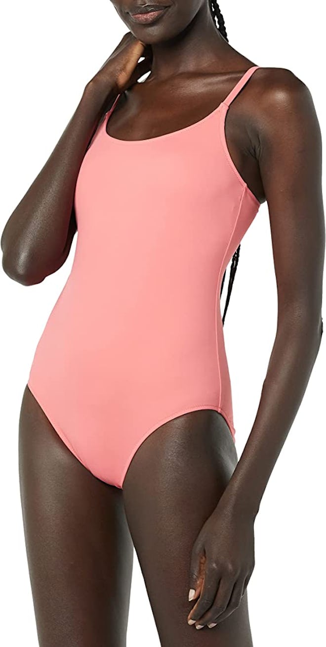 Amazon Essentials Thin Strap One-Piece Swimsuit