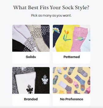 Bombas offers a unique sock finder tool that helps determine which kind fits your needs.