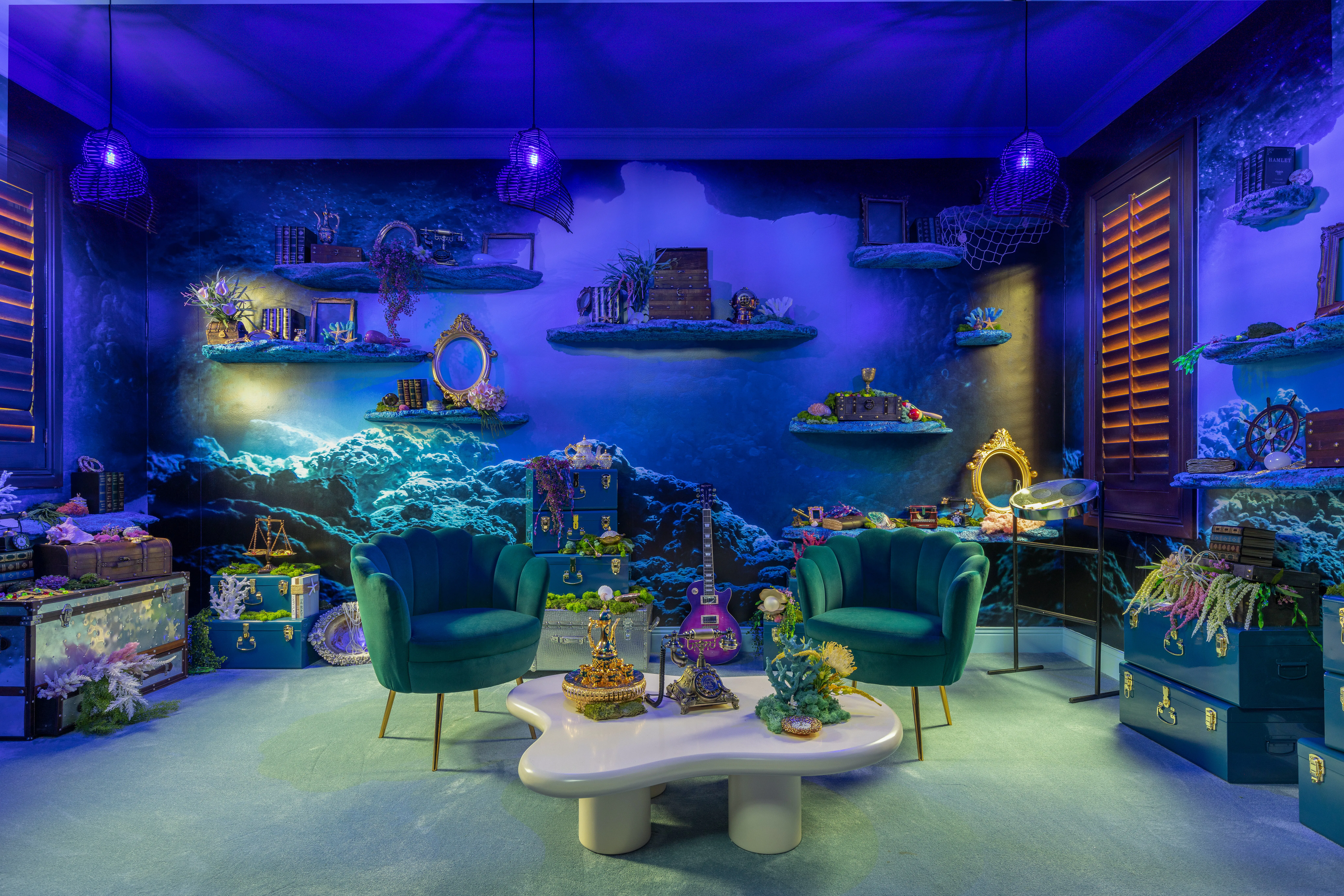 Inside Booking.com's 'Little Mermaid' "Under The Sea" Beach House - Vimarsana News