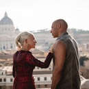 Helen Mirren and Vin Diesel in Fast X