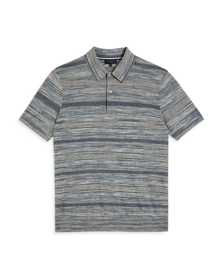 Ted Baker Mauda Striped Short-Sleeve Polo Shirt