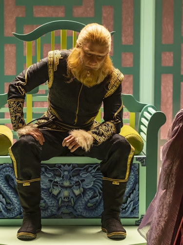 دانیل وو در نقش پادشاه میمون در چینی متولد شده در آمریکا