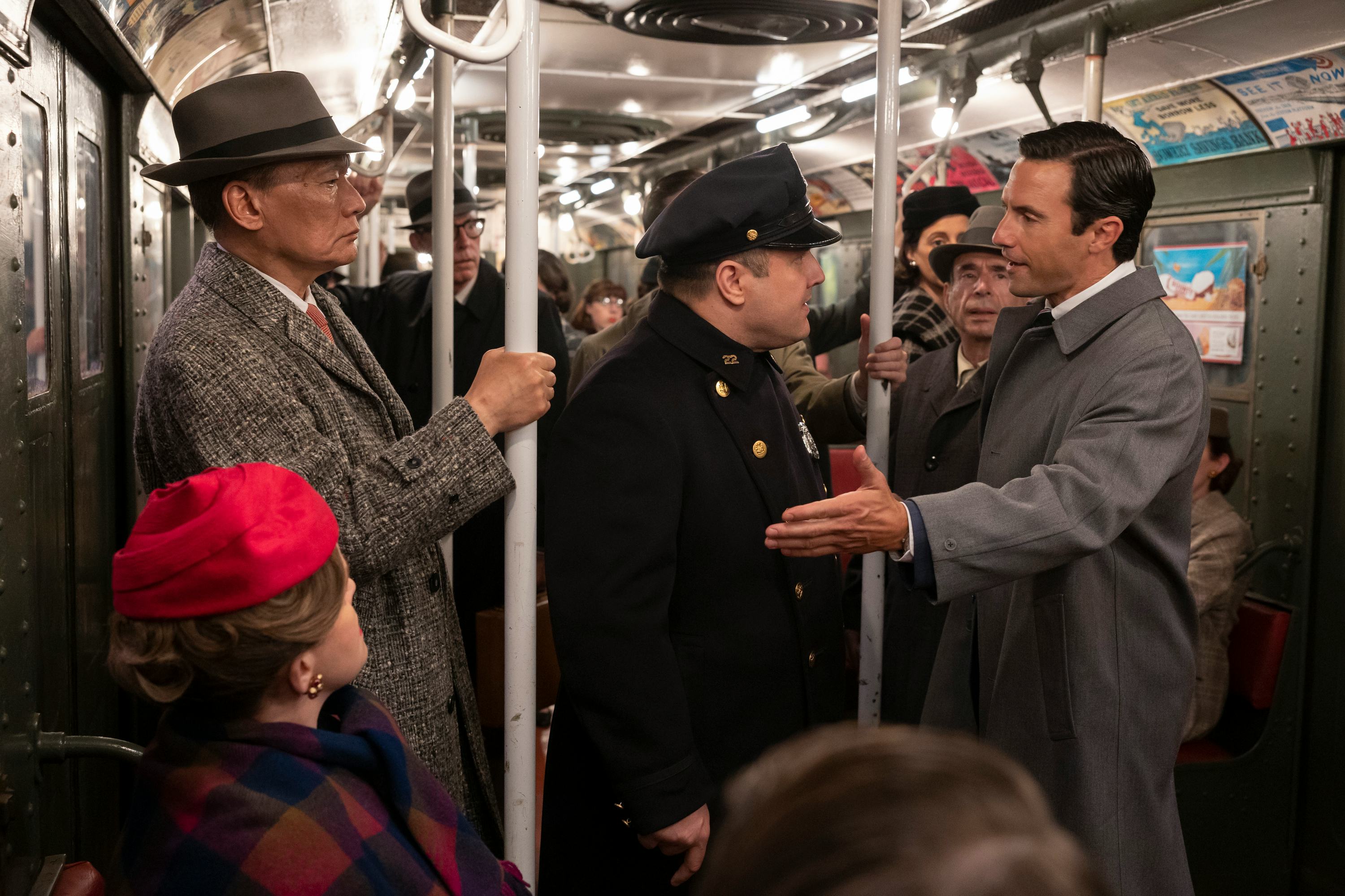 Milo Ventimiglia on &lsquo;The Marvelous Mrs. Maisel.&rsquo; Photo via Prime Video