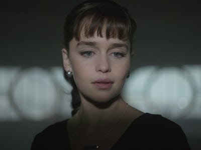 Emilia Clarke as Qi'ra in Solo: A Star Wars Story