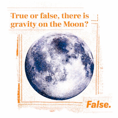 Is there gravity on the moon?