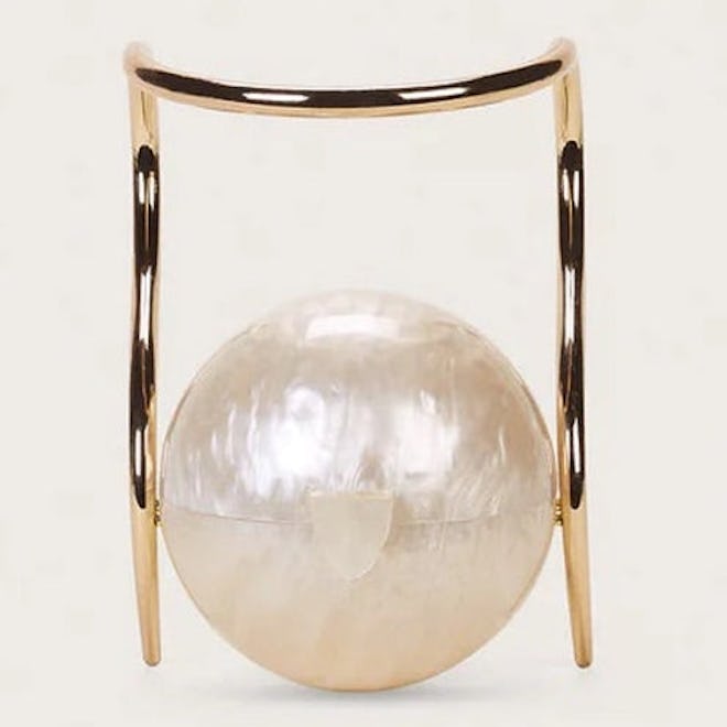 Pearl Top Handle Bag