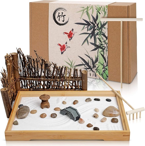 ENZO Japanese Zen Garden Kit for Desk