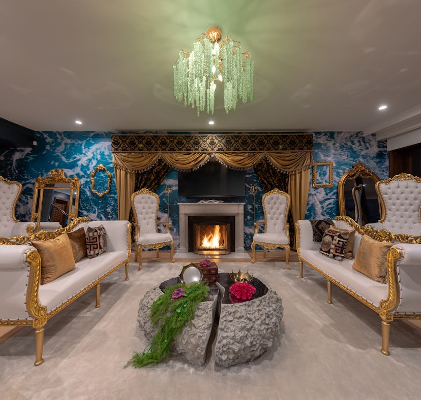 The Booking.com "Under the Sea" beach house has 'The Little Mermaid'-inspired rooms in Malibu.