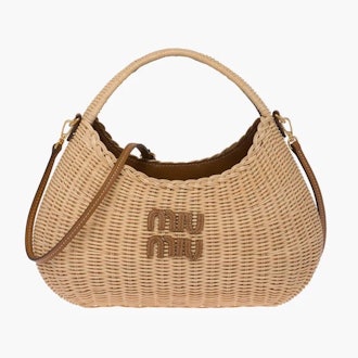 Grass Weaving Bag - New Teng Weaving Small Cherry Single Shoulder Slanting  Bag National Wind Female Bag Mini Water Bucket Bag in 2023