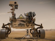 rover on another planet