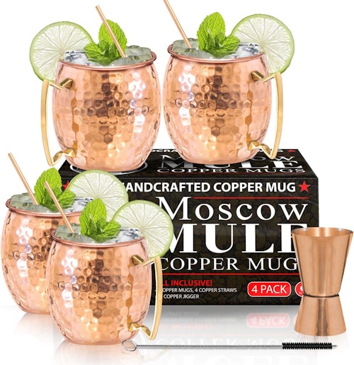 Benicci Moscow Mule Copper Mugs