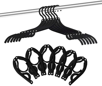 Trubetter Portable Folding Hangers For Travel (12 Pieces)