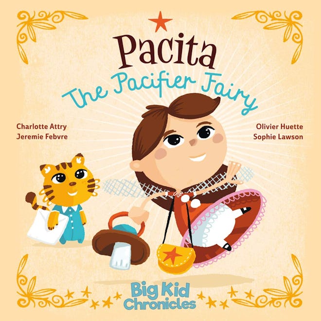 Pacifier weaning book titled "Pacita The Pacifier Fairy"