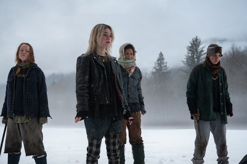 Liv Hewson as Teen Van, Sophie Thatcher as Teen Natalie, Jasmin Savoy Brown as Teen Taissa and Sophi...